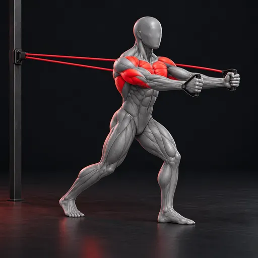 Resistance Band Chest Press nasıl yapılır