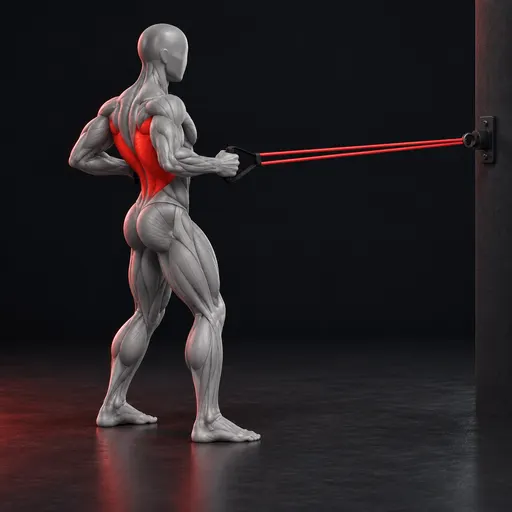 Resistance Band Row nasıl yapılır