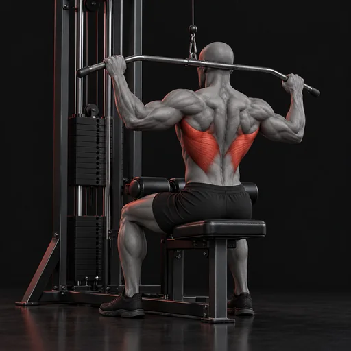 Wide-Grip Pulldown Behind The Neck nasıl yapılır