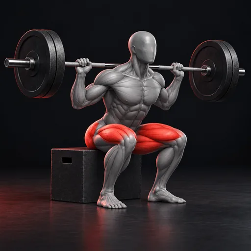 Barbell Box Squat nasıl yapılır