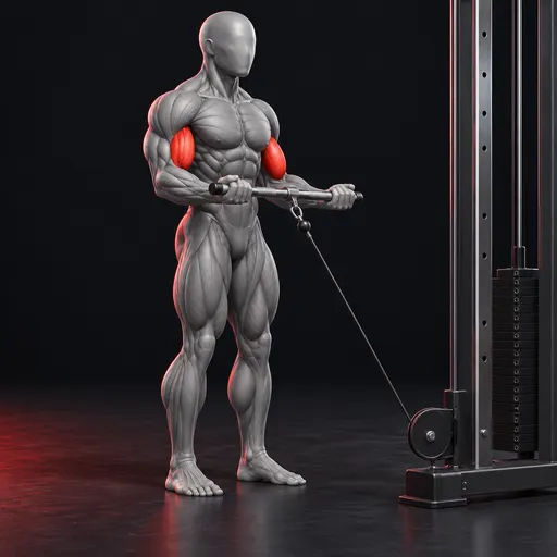 Cable Biceps Curl nasıl yapılır
