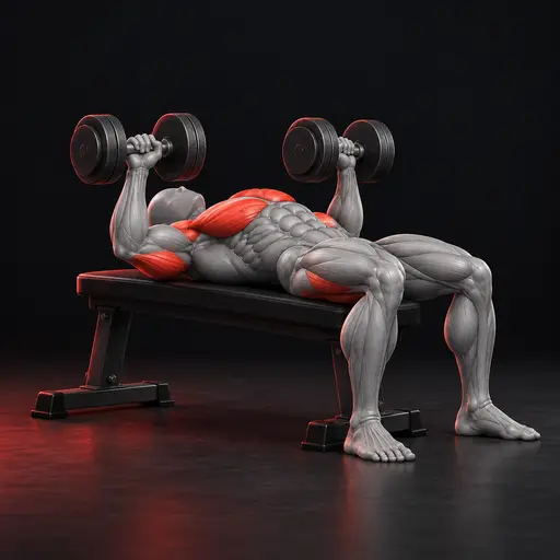 Dumbbell Bench Press nasıl yapılır