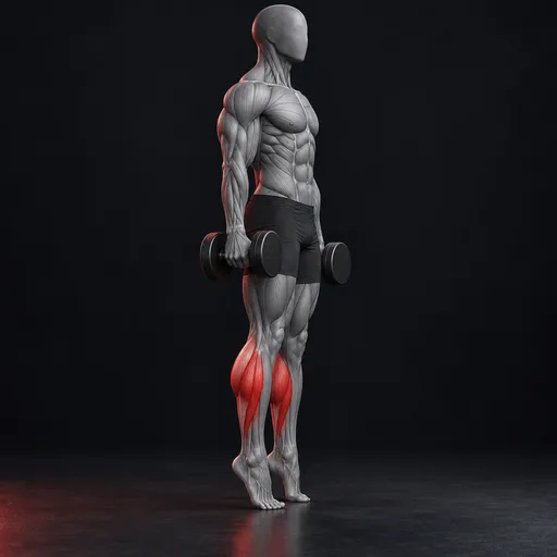 Dumbbell Standing Calf Raise nasıl yapılır