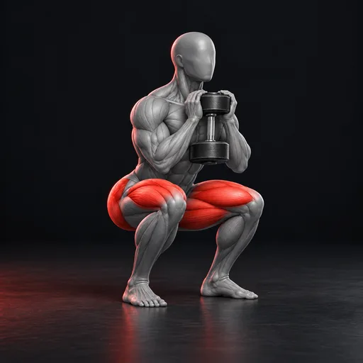 Dumbbell Goblet Squat nasıl yapılır