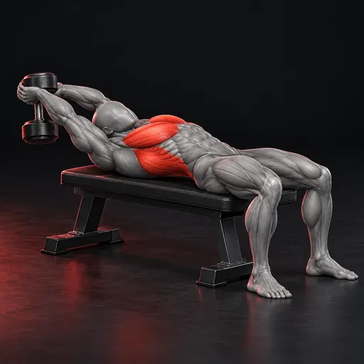 Dumbbell Pullover nasıl yapılır