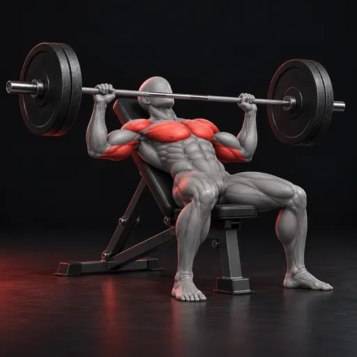 Incline Barbell Bench Press nasıl yapılır