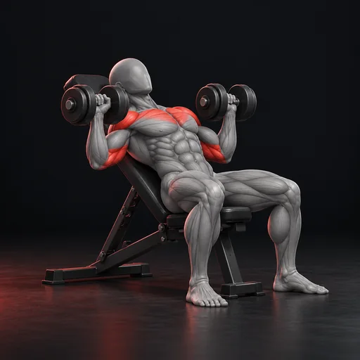 Incline Dumbbell Press nasıl yapılır