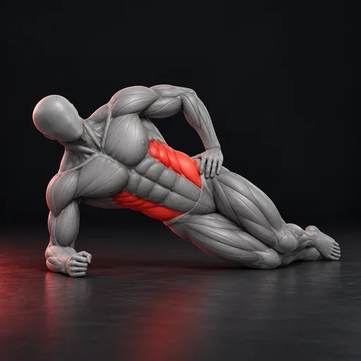 Kneeling Side Plank nasıl yapılır