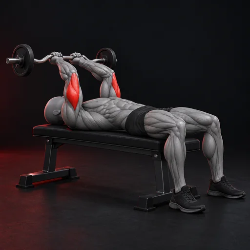 Lying Triceps Press nasıl yapılır