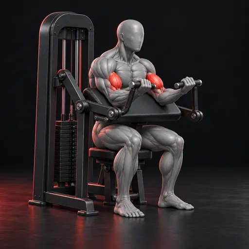 Machine Biceps Curl nasıl yapılır