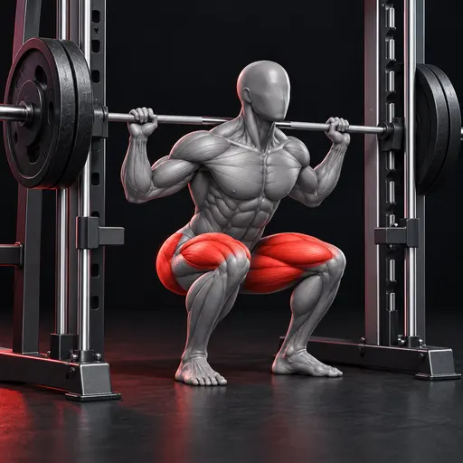 Smith makinesinde squat nasıl yapılır