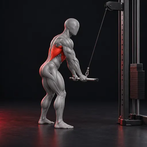 Straight-arm Cable Pulldown nasıl yapılır
