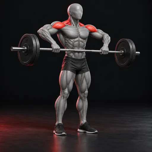 Upright Barbell Row nasıl yapılır